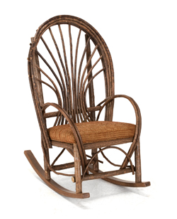 Rustic Rocking Chair #1072 by La Lune Collection