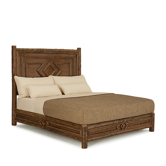 Rustic Bed King #4556 (shown in Natural Finish on Bark)