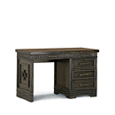 Rustic Desk #2174 (Shown in Ebony Finish) La Lune Collection