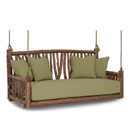 Rustic Hanging Daybed #4519 (Shown in Natural Finish) La Lune Collection