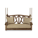 Rustic Porch Swing #1556 (Shown in Kahlua Finish) La Lune Collection