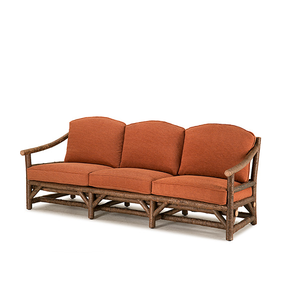 Rustic Sofa #1170 shown in Natural Finish (on Bark)