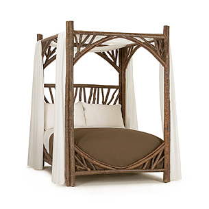 Rustic Canopy Bed 