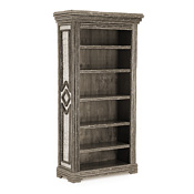 Rustic Bookcase with Five Adjustable Shelves #2505