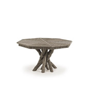 Rustic Table with Willow Top #3106