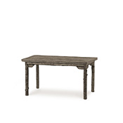 Rustic Dining Table with Willow Top #3192
