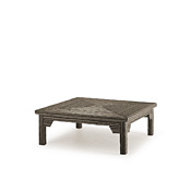 Rustic Coffee Table with Willow Top #3326