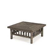Rustic Coffee Table with Willow Top #3460