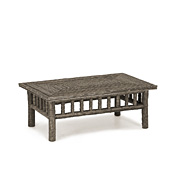 Rustic Coffee Table with Willow Top #3464