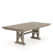 Trestle Dining Table with Pine Top #3494